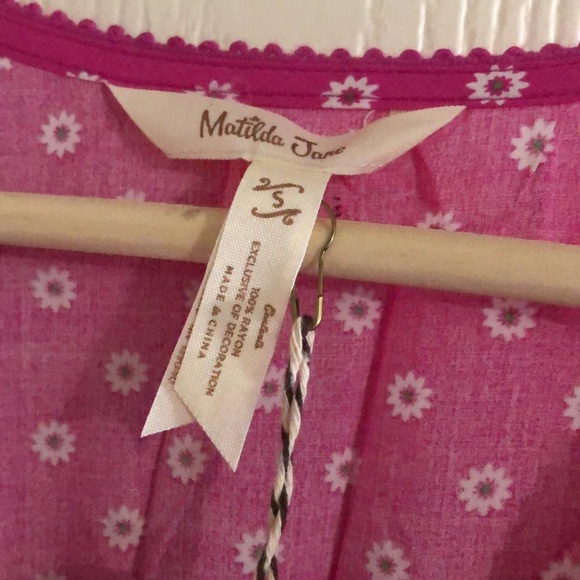 Matilda Jane Some Moxie Pink Floral Dress - Picture 10 of 13